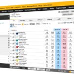 Une capture d'écran de betfair exchange